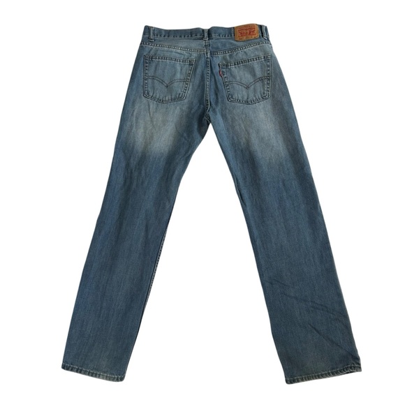 Levi's 514 Classic Denim Slim Straight Leg Jeans Men’s 30x30 Light Wash - Picture 2 of 6